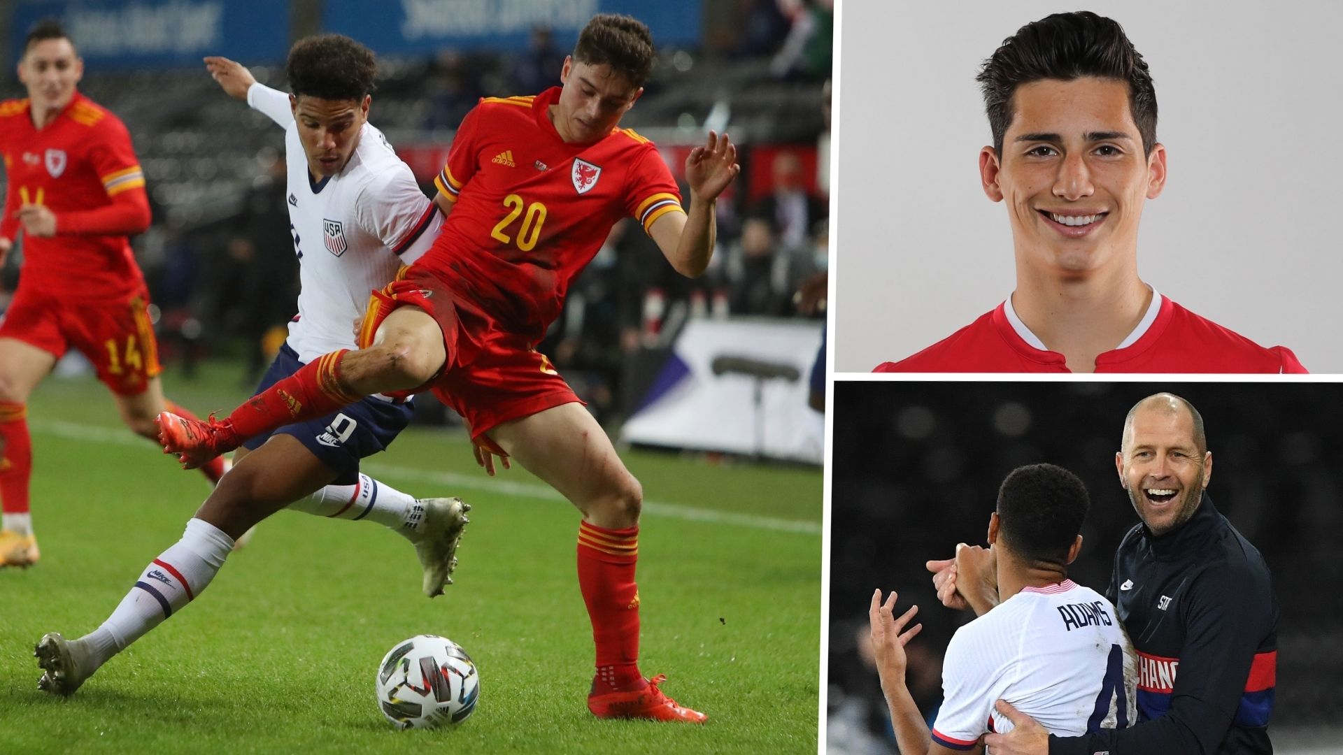 Nicholas Gioacchini Sebastiano Soto Gregg Berhalter USMNT