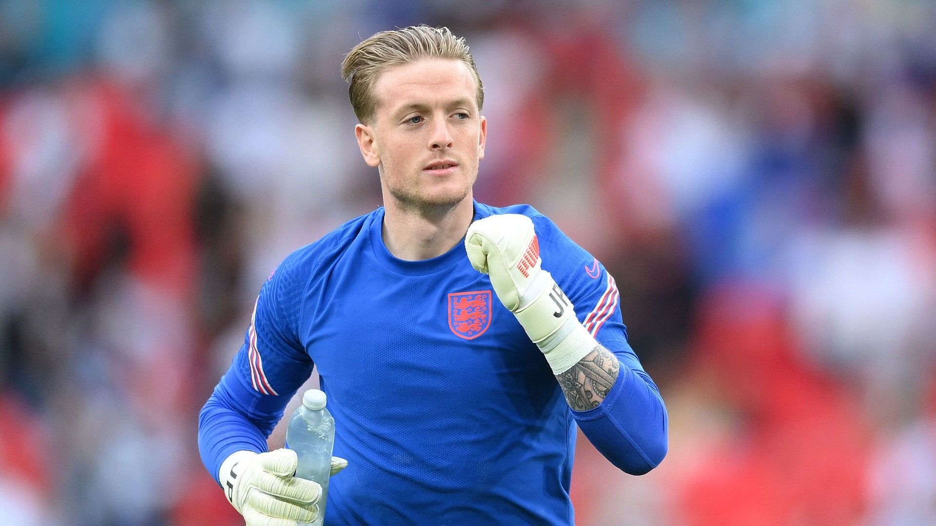 Jordan Pickford Italy vs England Euro 2020 final