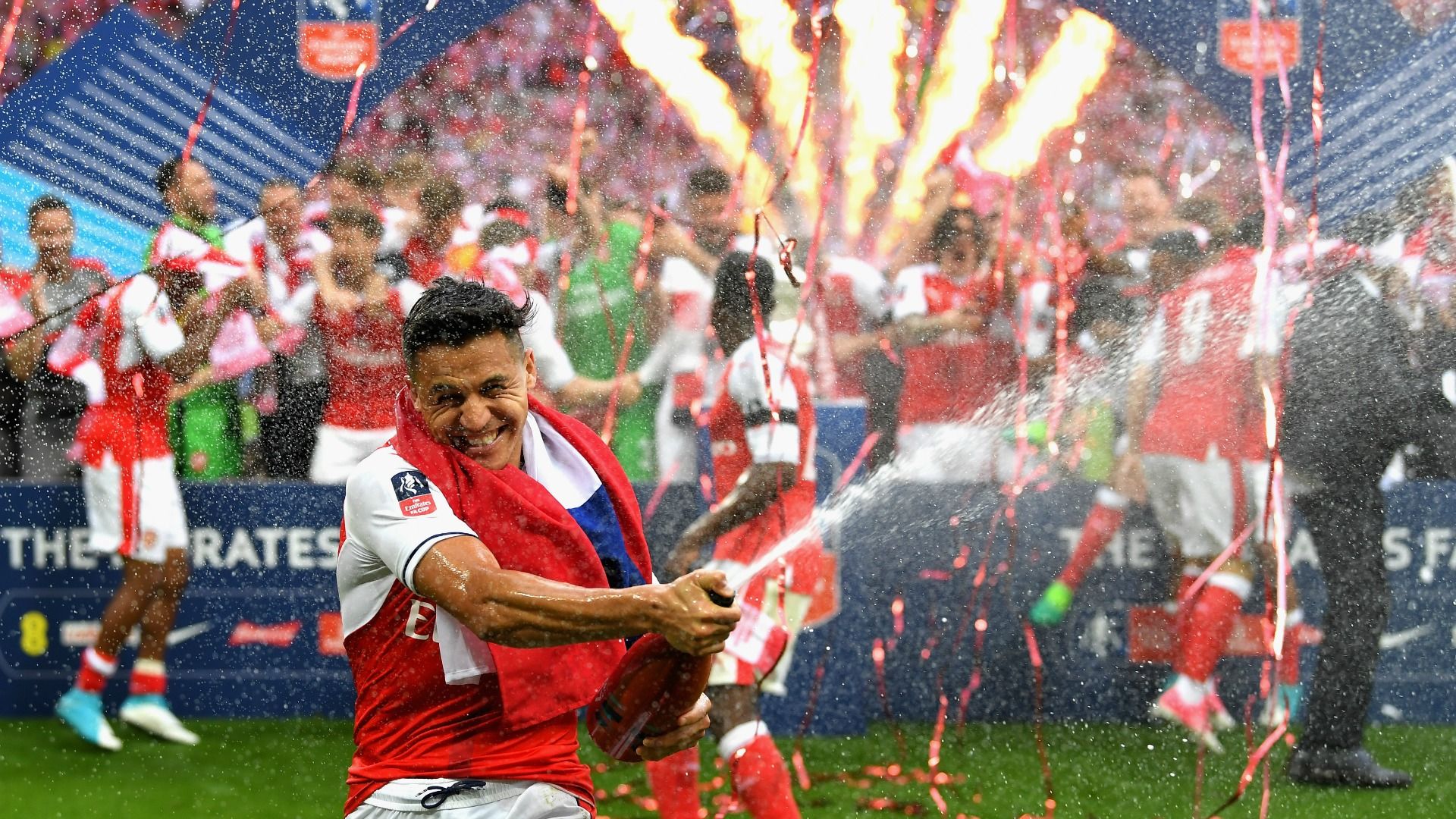 Alexis Sánchez champion FA Cup 270517