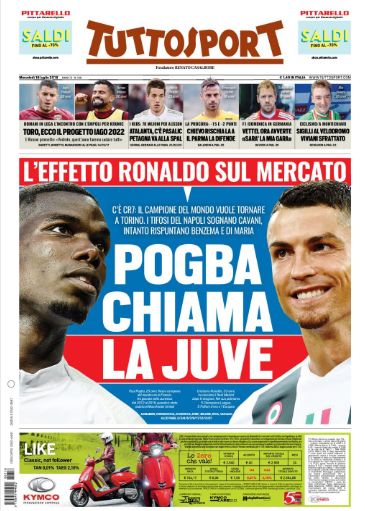Pogba Tuttosport