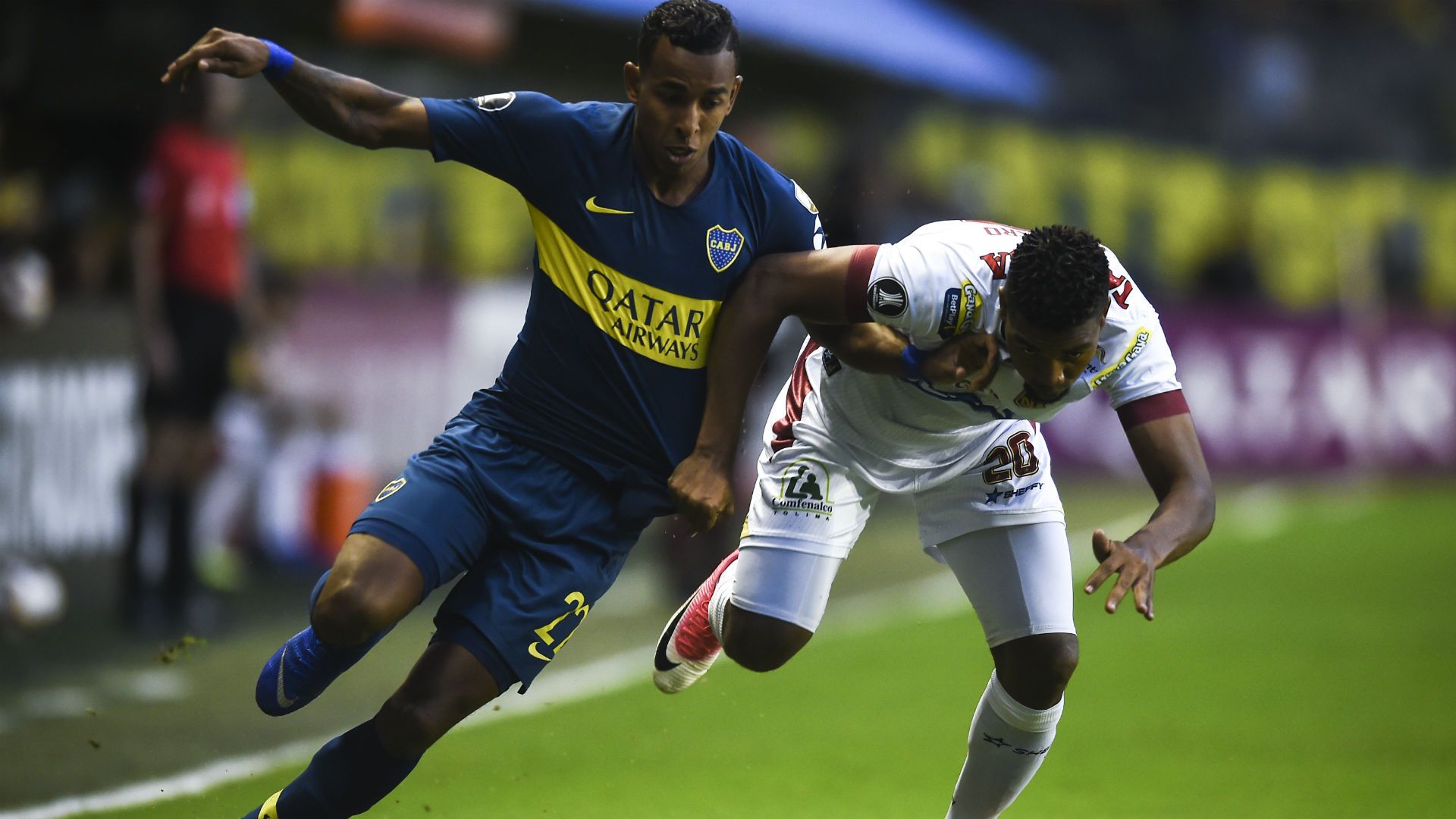 Sebastian Villa Banguero Boca Deportes Tolima Copa Libertadores 12032019