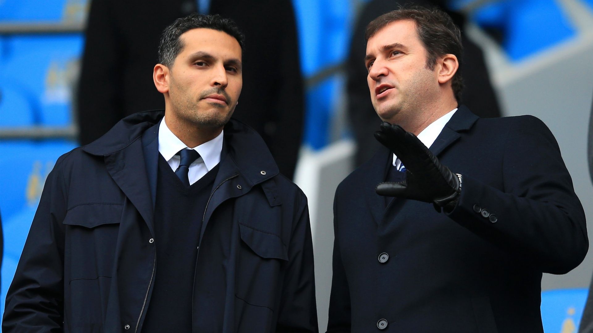 Ferran Soriano Khaldoon Al Mubarak Manchester City Premier League