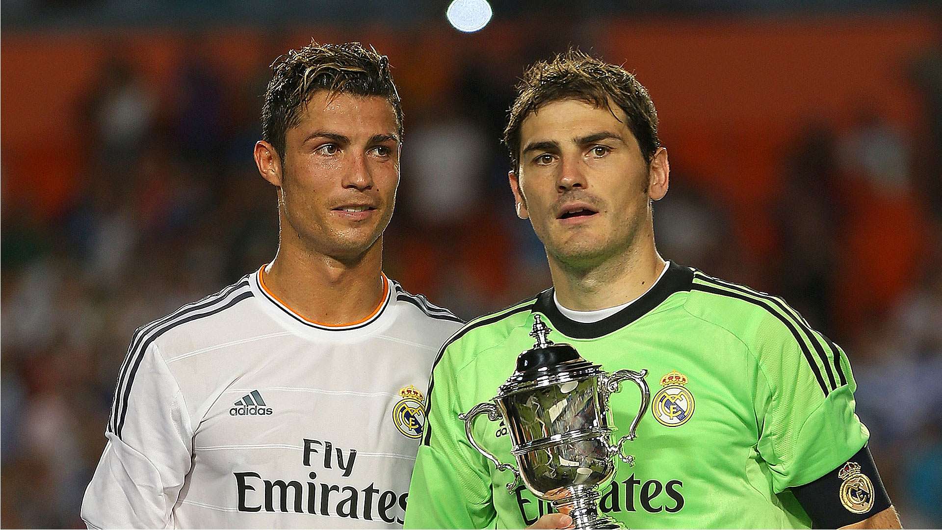 Cristiano Ronaldo und Iker Casillas Real Madrid