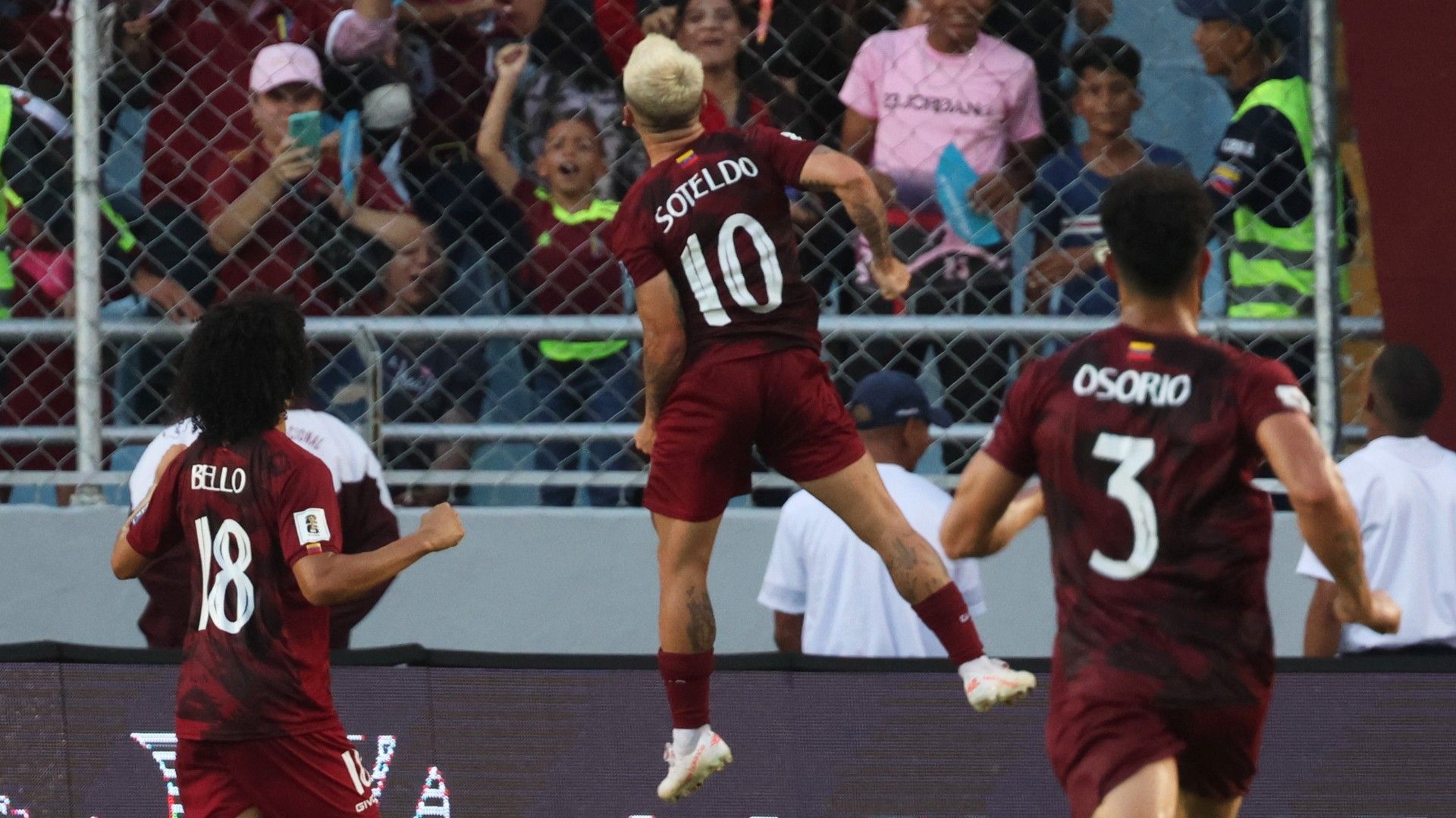 Yeferson Soteldo Venezuela 2023