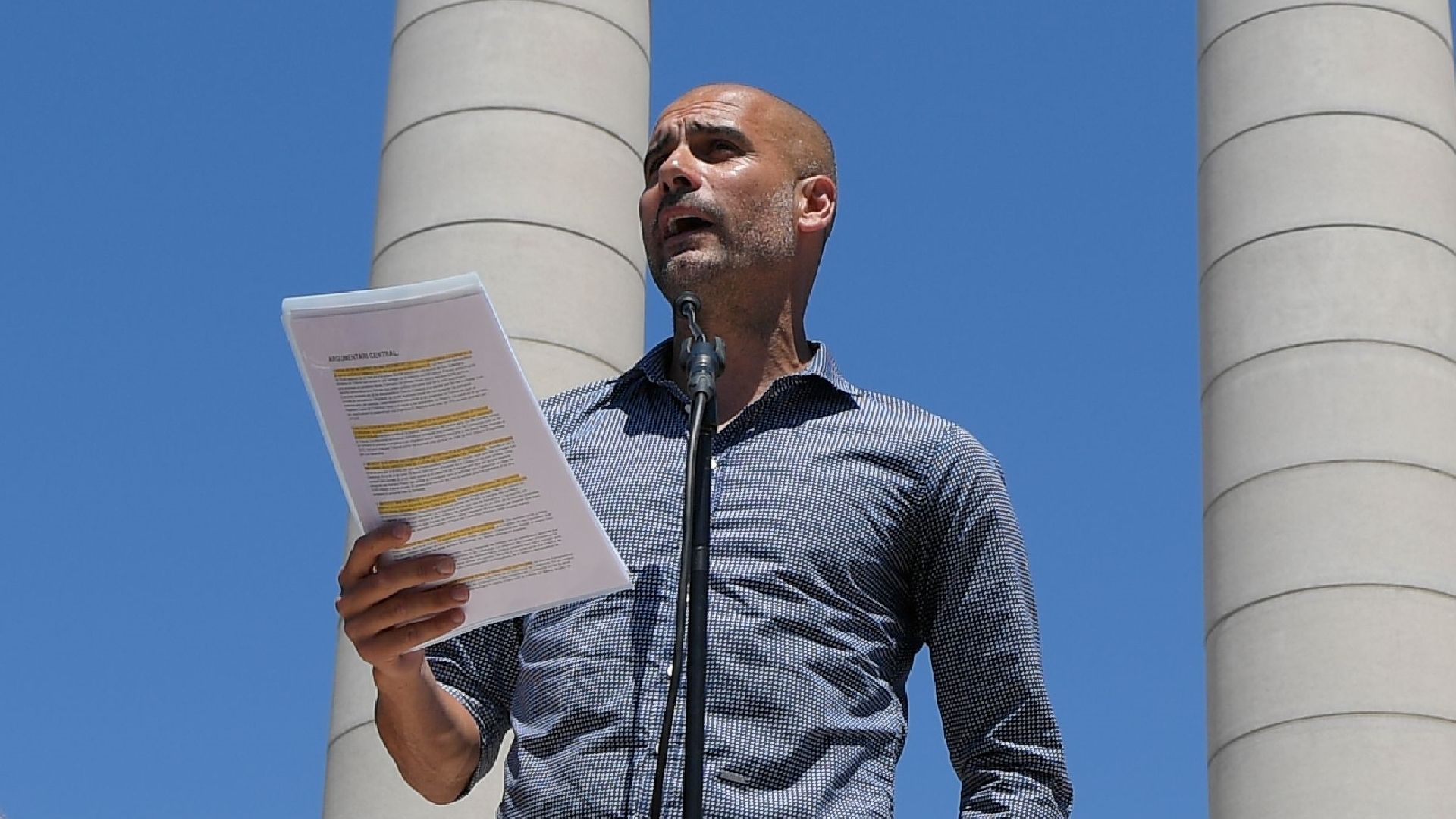 Pep Guardiola, Catalan Independence