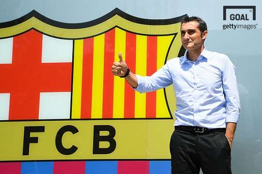 FC바르셀로나 감독 발베르데. 사진=게티이미지