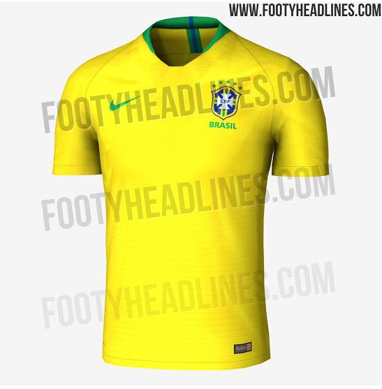 Seleção Brasileira Brasil Camisa Copa do Mundo 2018