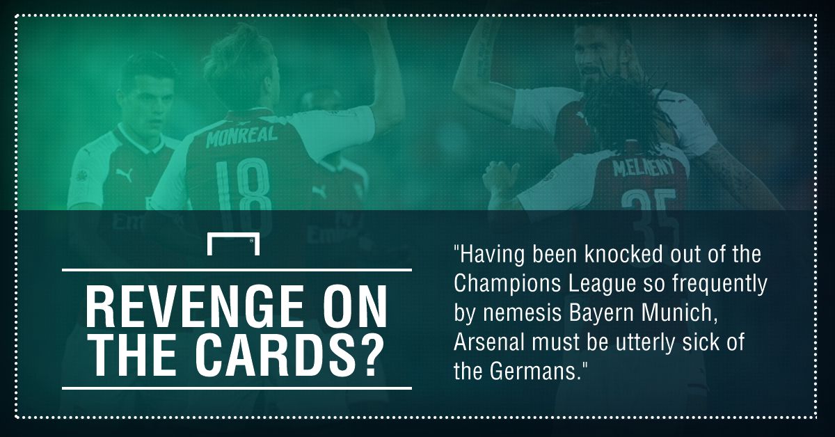 GFX Bayern Munich Arsenal betting