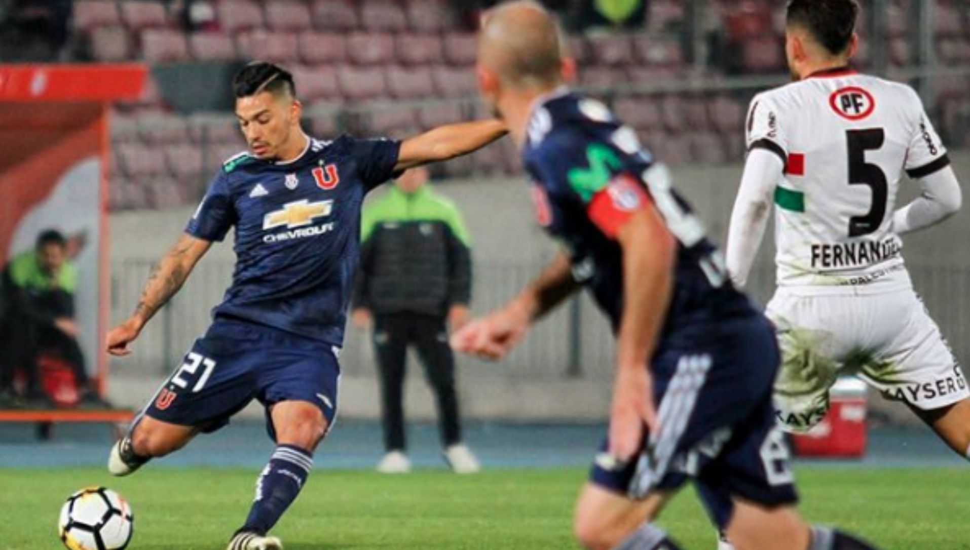 180518 Universidad de Chile Palestino Lorenzo Reyes Gustavo Lorenzetti Julián Fernández