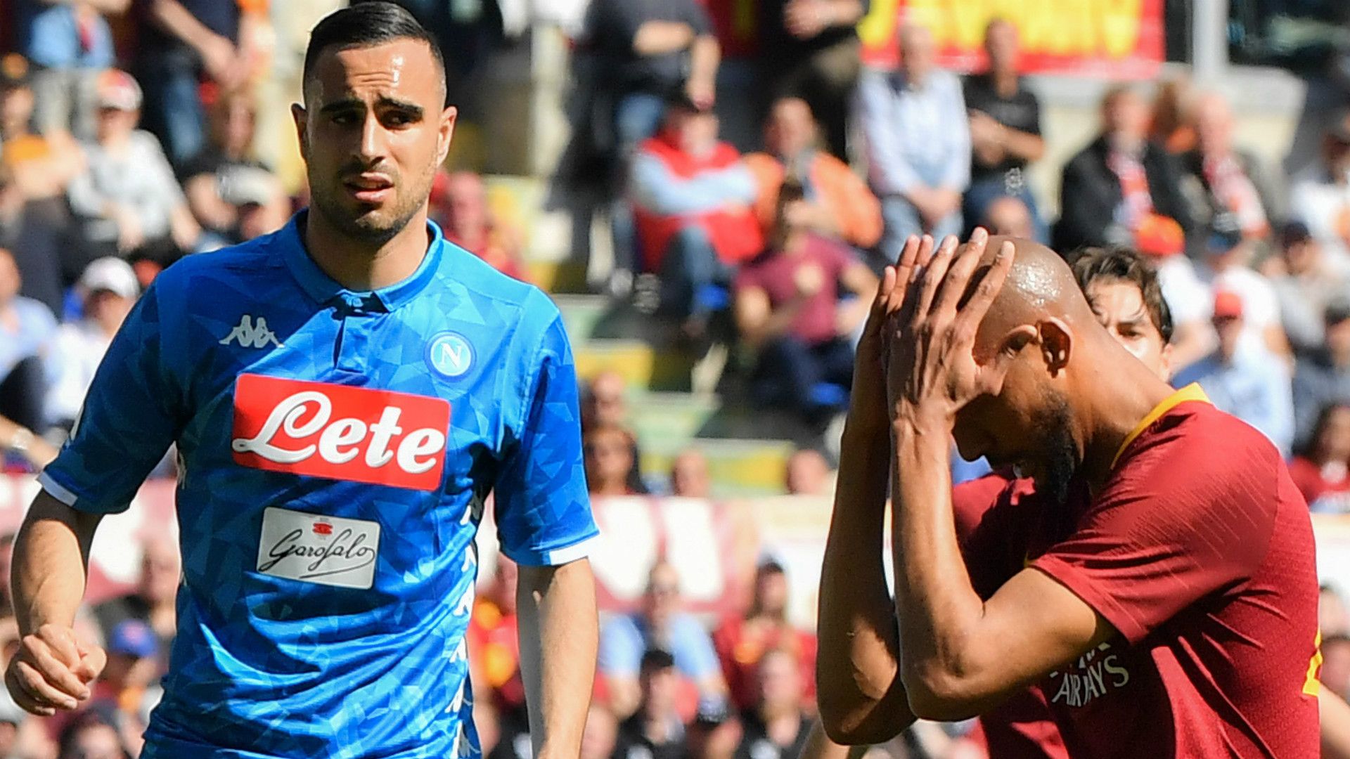 Roma Napoli Maksimovic Nzonzi