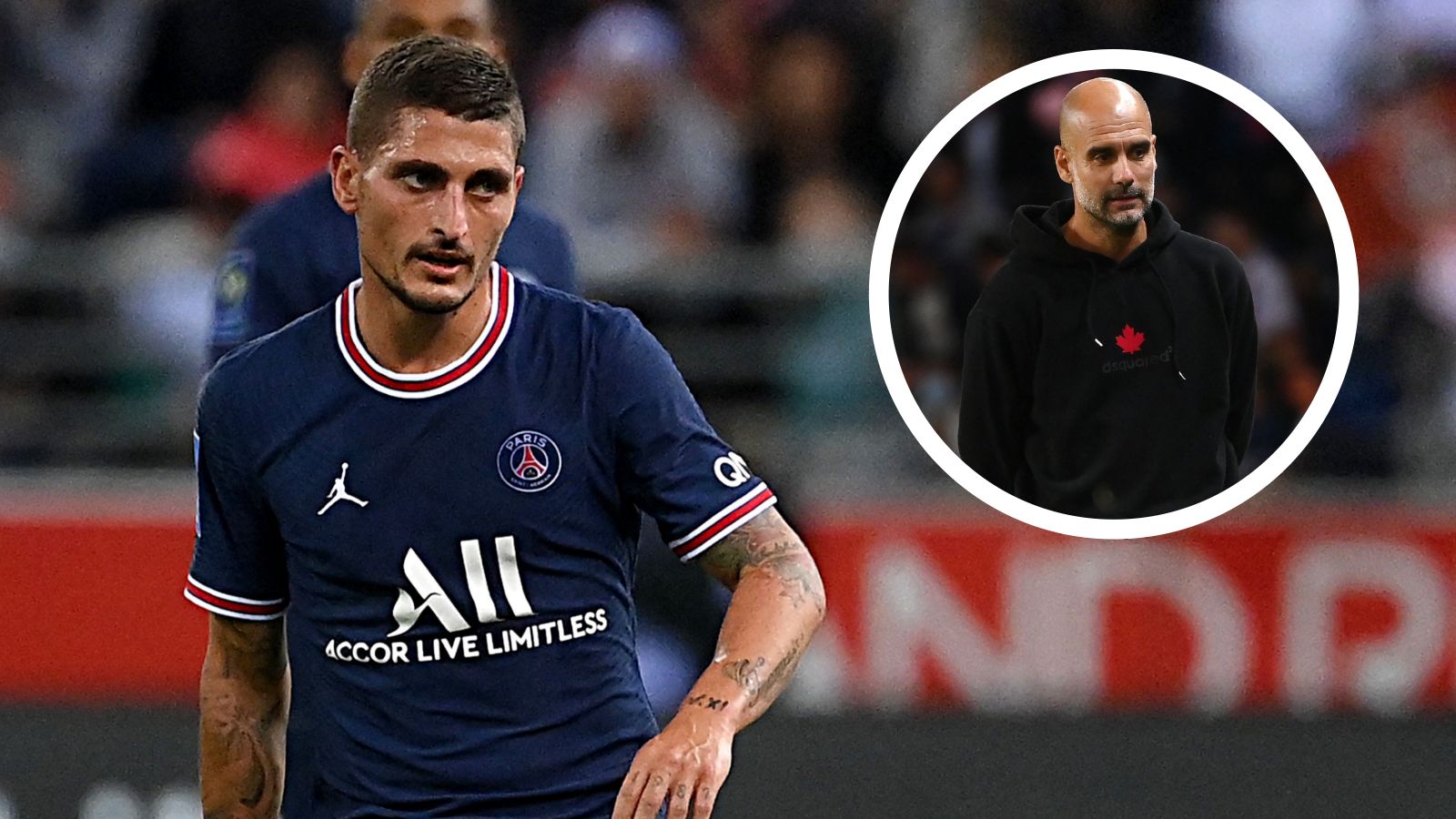 Guardiola Verratti split