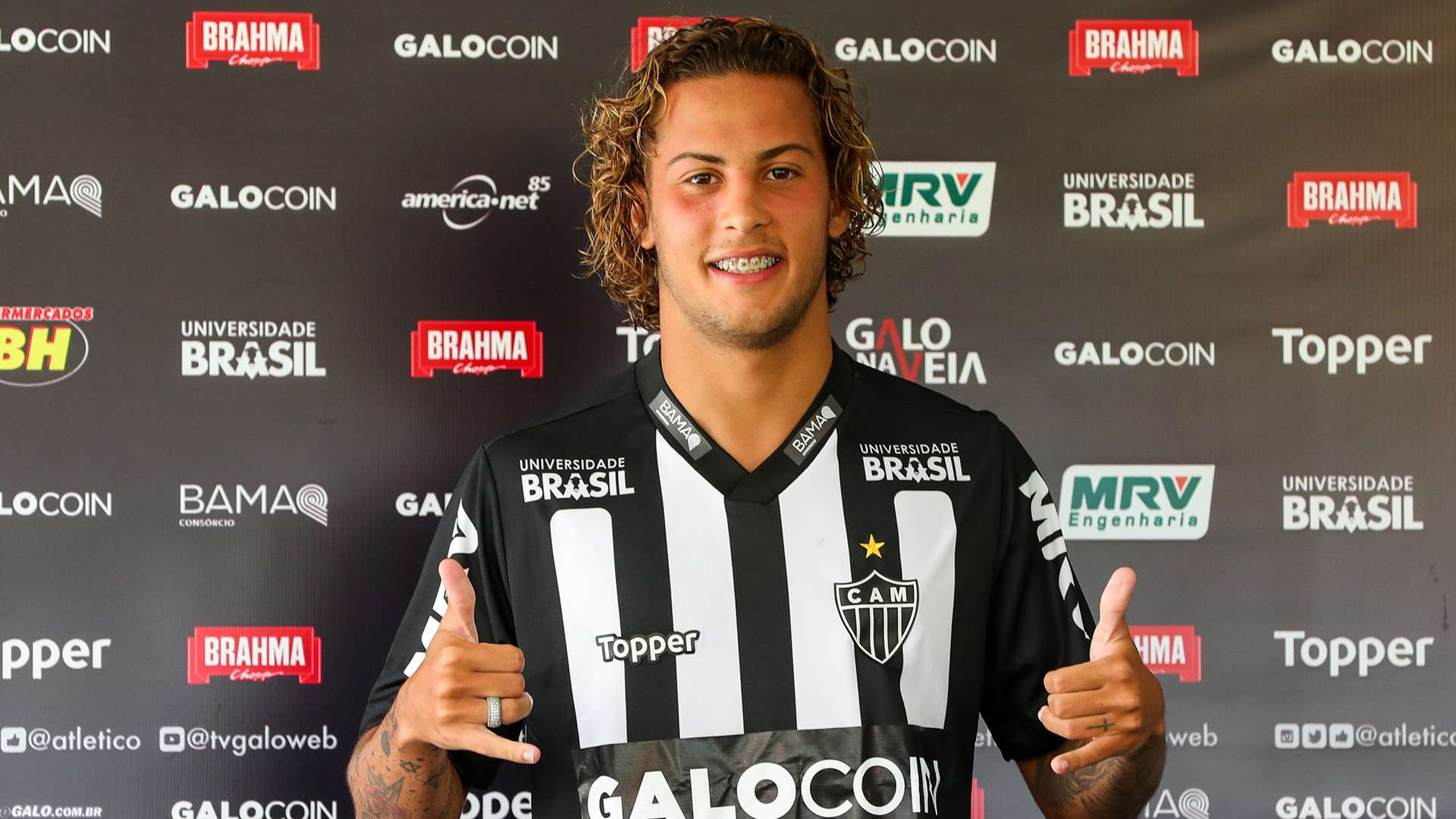 Guga apresentação Atlético-MG 08012019