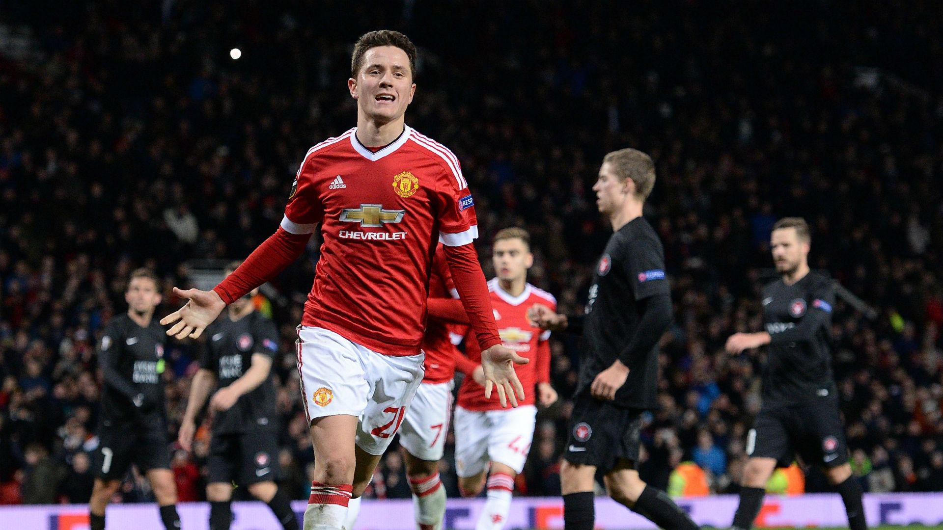 Ander Herrera Manchester United Midtjylland UEL 2016