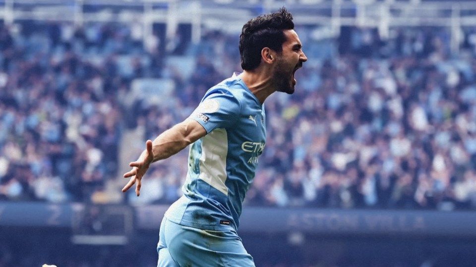 Ilkay Gundogan Man City title winner 2022 HIC 1:1