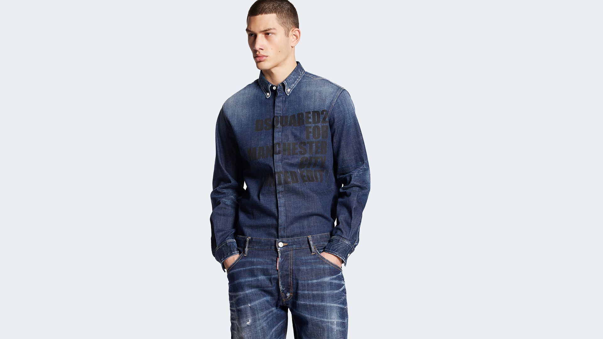 Manchester City Denim Shirt