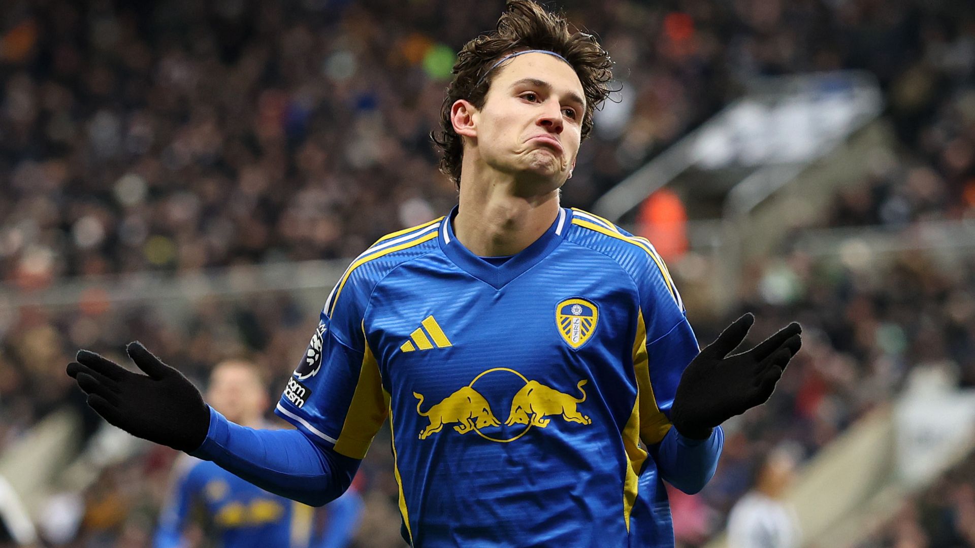 Brenden Aaronson Leeds Newcastle 2025-26