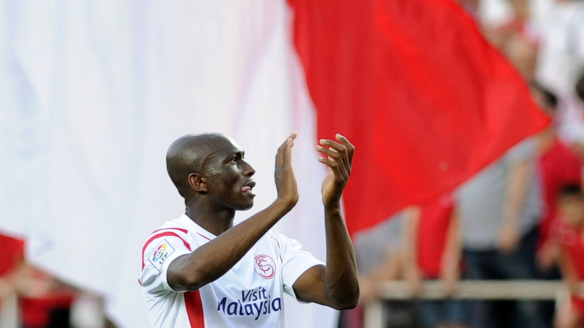 Stephane Mbia Sevilla Almeria Liga BBVA 05172015