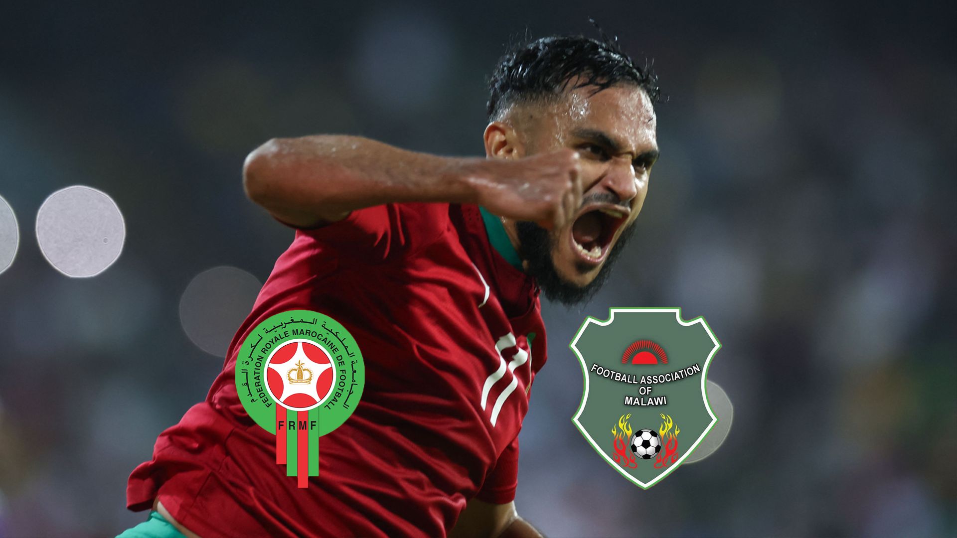 Boufal Morocco Marokko Malawi Africa Cup Afrika-Cup 2022