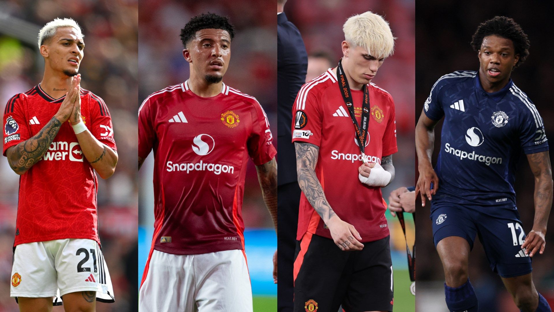 Garnacho Sancho Antony Malacia Man Utd