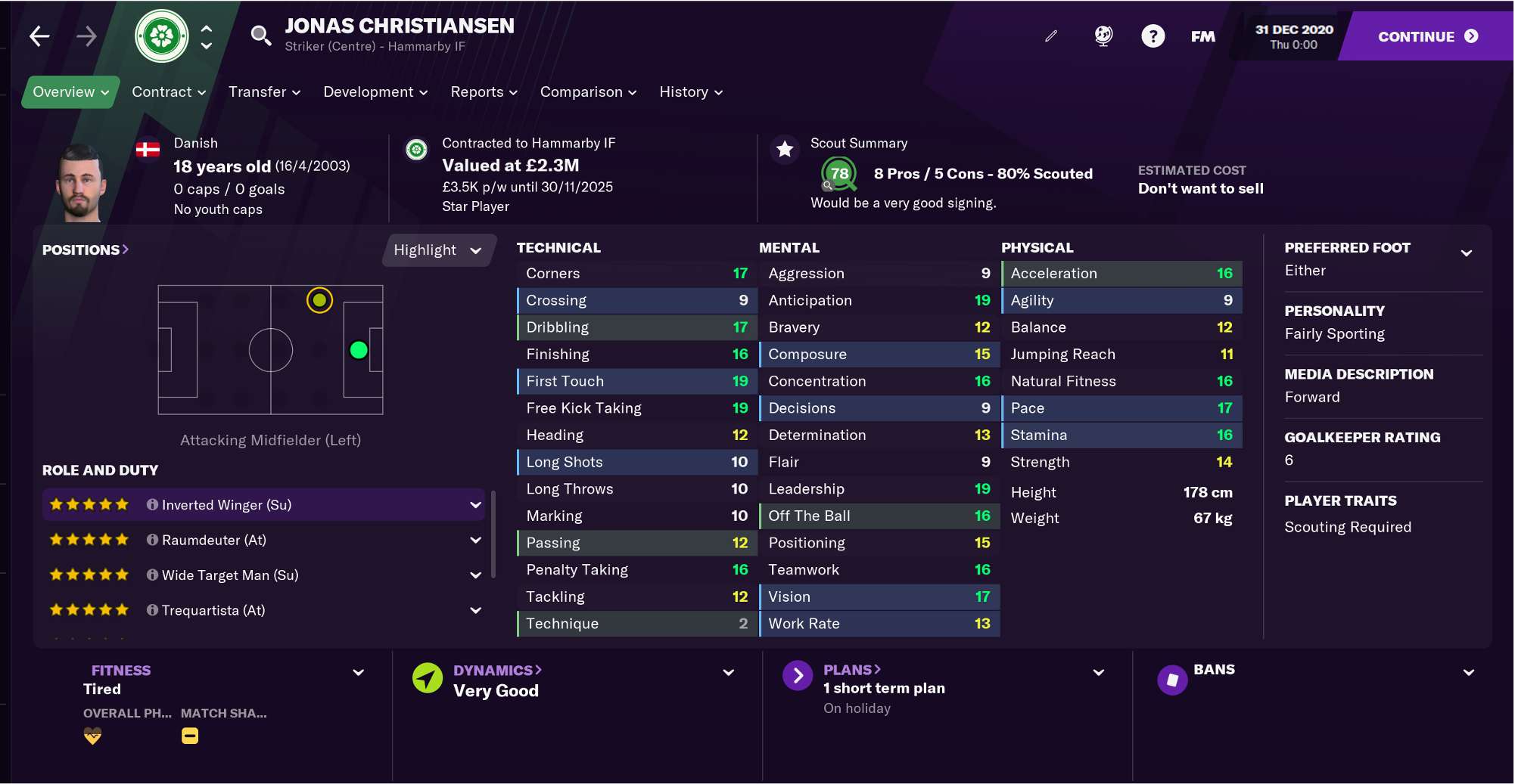 FM21: Christiansen 1