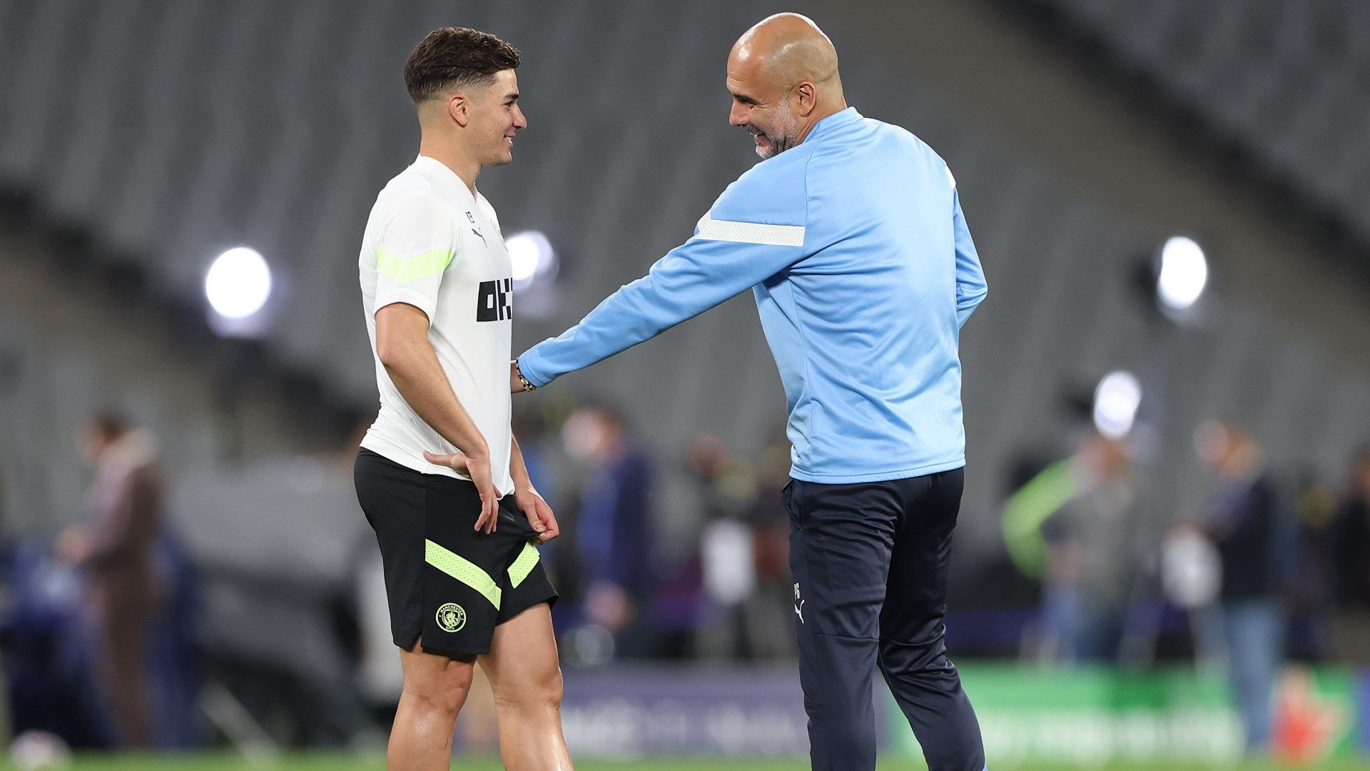 Julian Alvarez Pep Guardiola