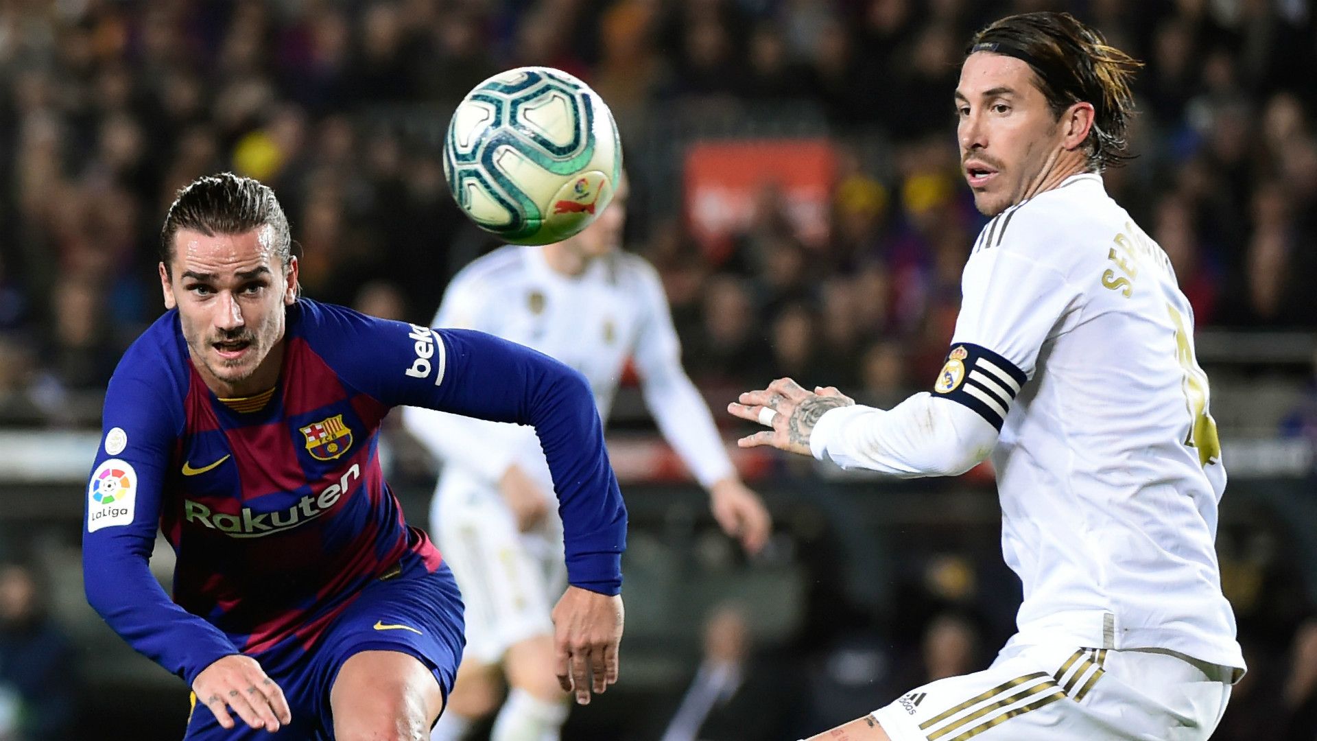 ANTOINE GRIEZMANN BARCELONA SERGIO RAMOS REAL MADRID LALIGA 18122019