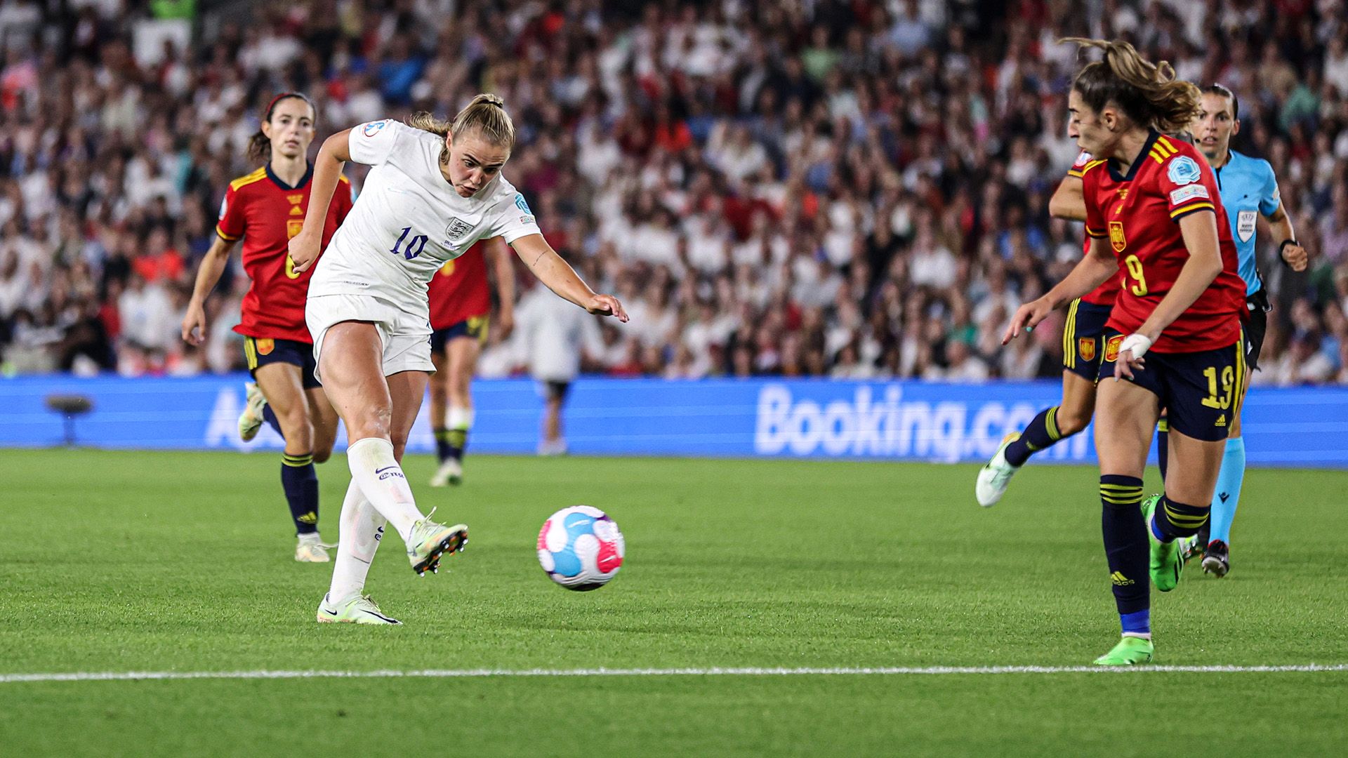 Georgia Stanway England Spain Euro 2022