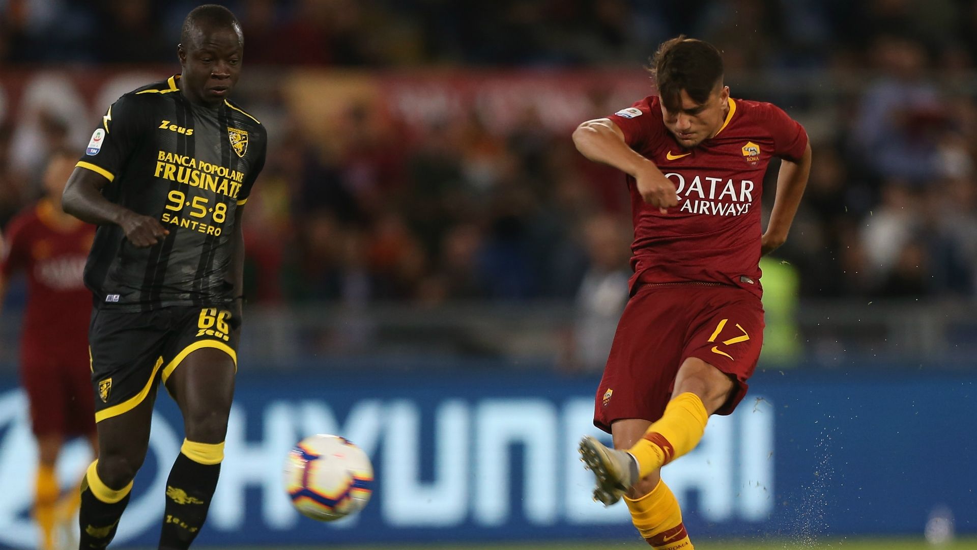Cengiz Under Roma Frosinone Serie A