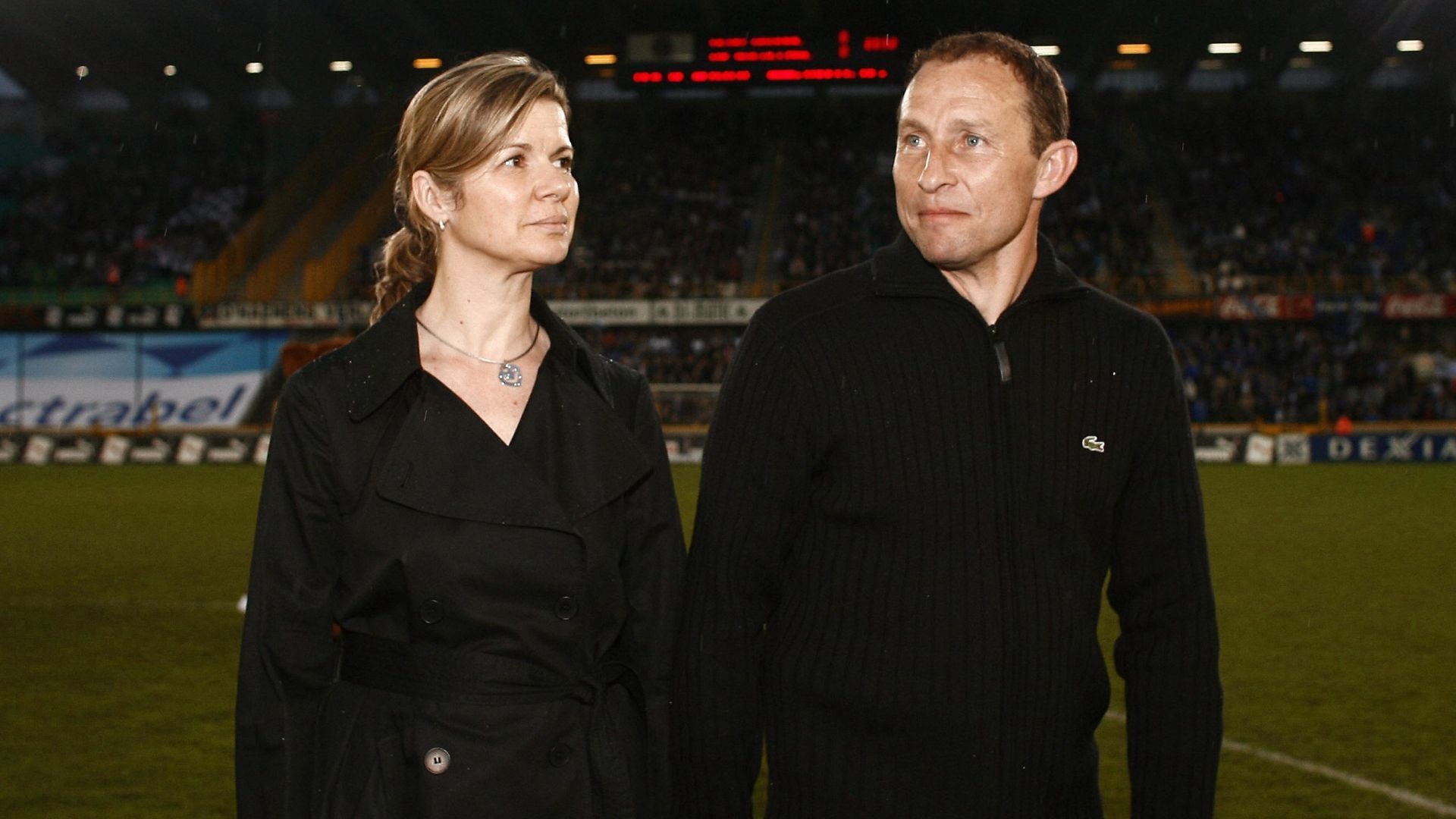 Jean-Pierre Papin and his wife Florence