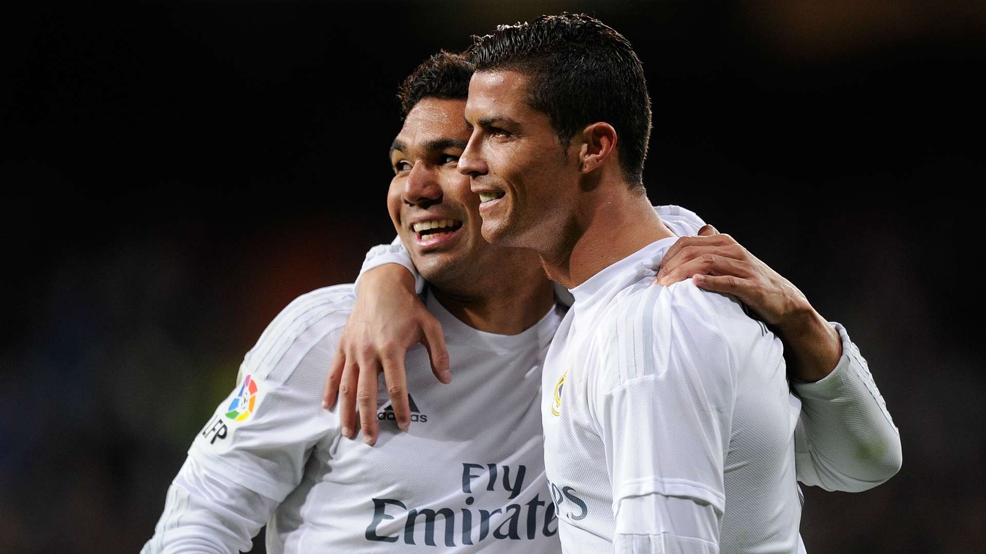 Casemiro Cristiano Ronaldo Real Madrid Sevilla Liga BBVA 20032016