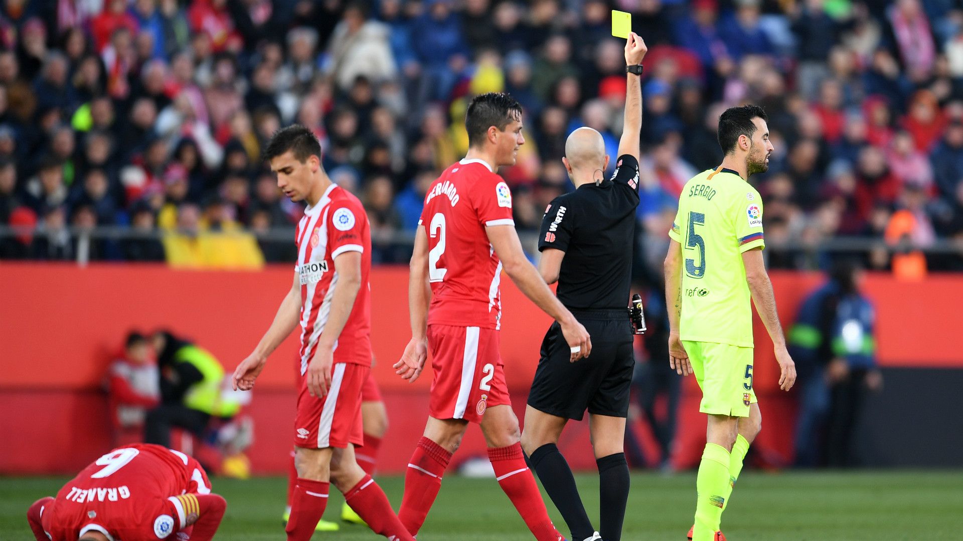 SERGIO BUSQUETS GIRONA BARCELONA LALIGA