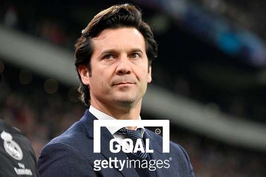 레알 마드리드의 산티아고 솔라리 감독. 사진=게티이미지