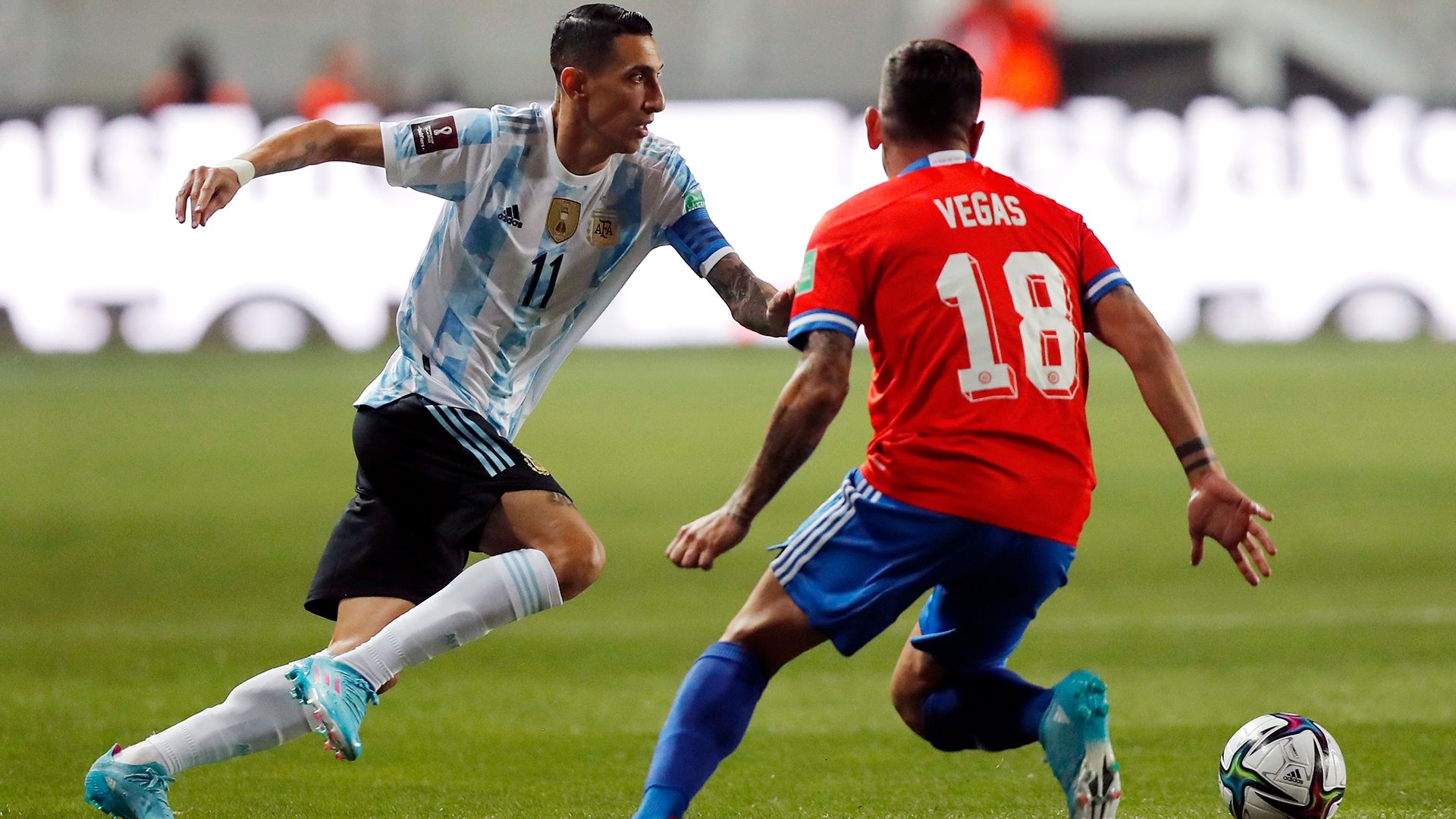 Angel Di Maria Chile Argentina Eliminatorias Sudamericanas 27012022