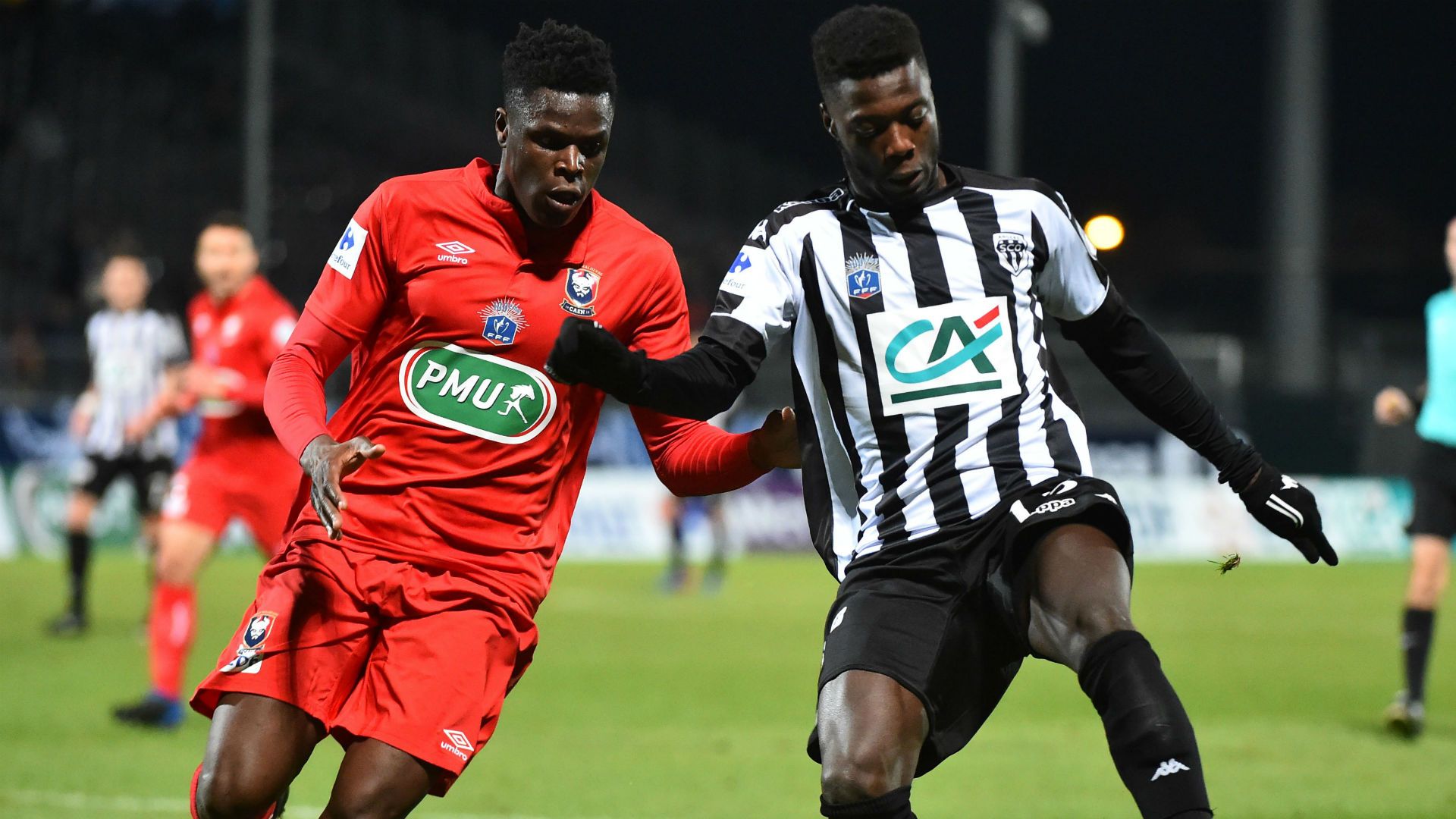 Romain Genevois Nicolas Pepe Angers Caen Coupe de France 01022016