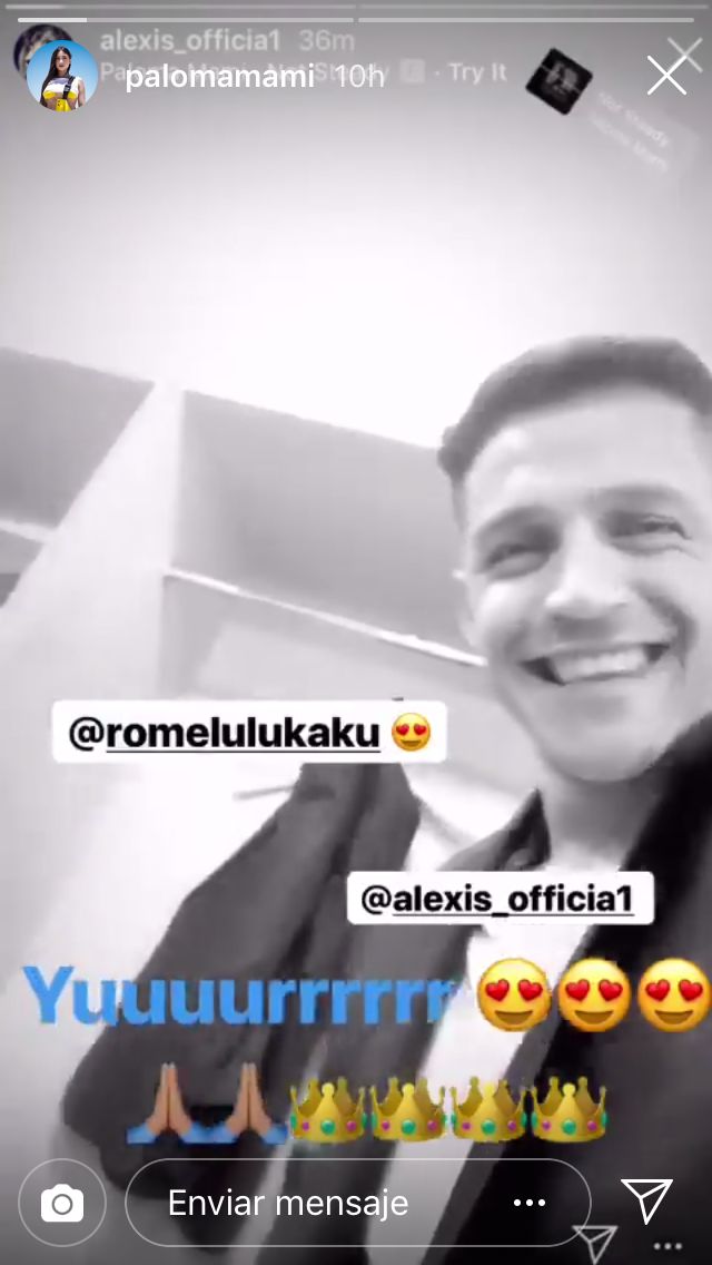 Alexis Sánchez Romelu Lukaku Arsenal Manchester United 250119