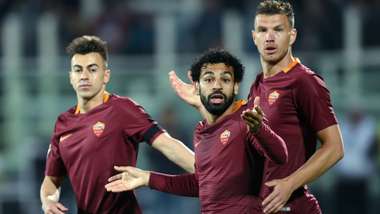 El Shaarawy Salah Dzeko Roma Serie A