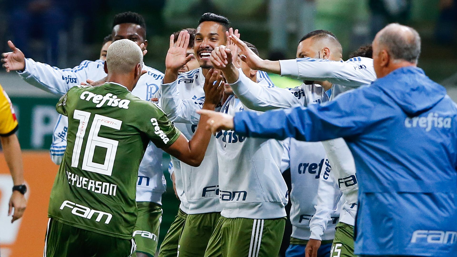 Deyverson Felipao Scolari Palmeiras Vasco da Gama Brasileirão Série A 12082018