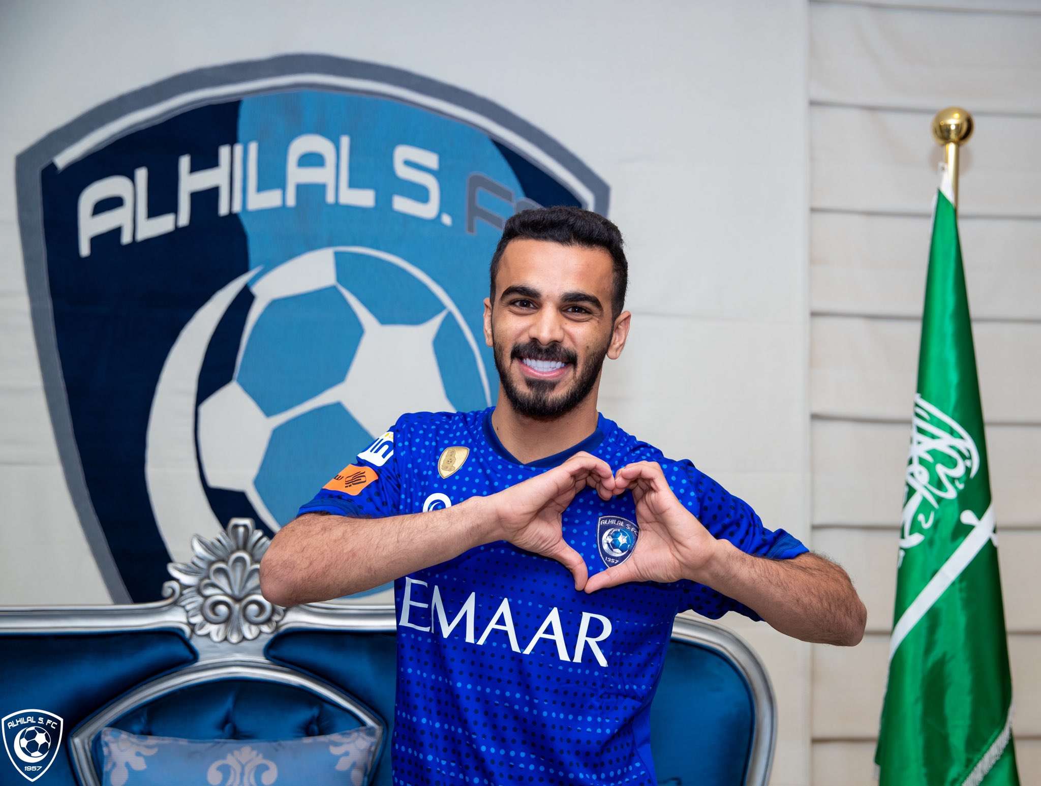 مدالله عليان مدافع الهلال الجديد المنتقل من التعاون