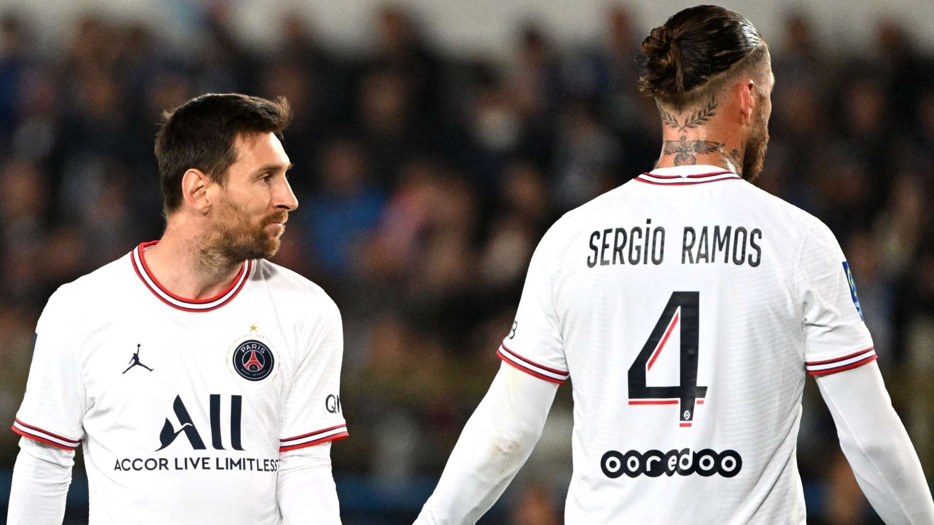 Messi Ramos PSG