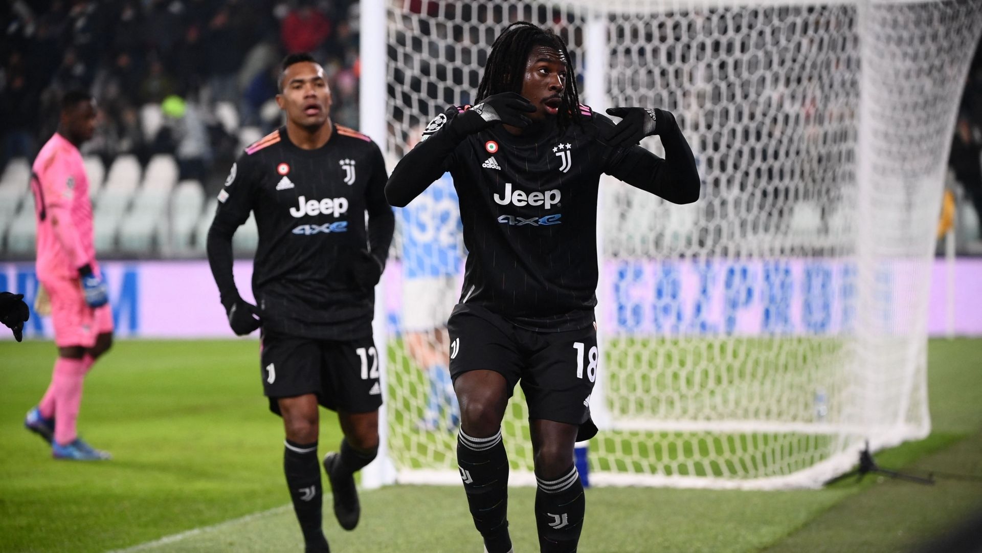 Kean goal Juve Malmo