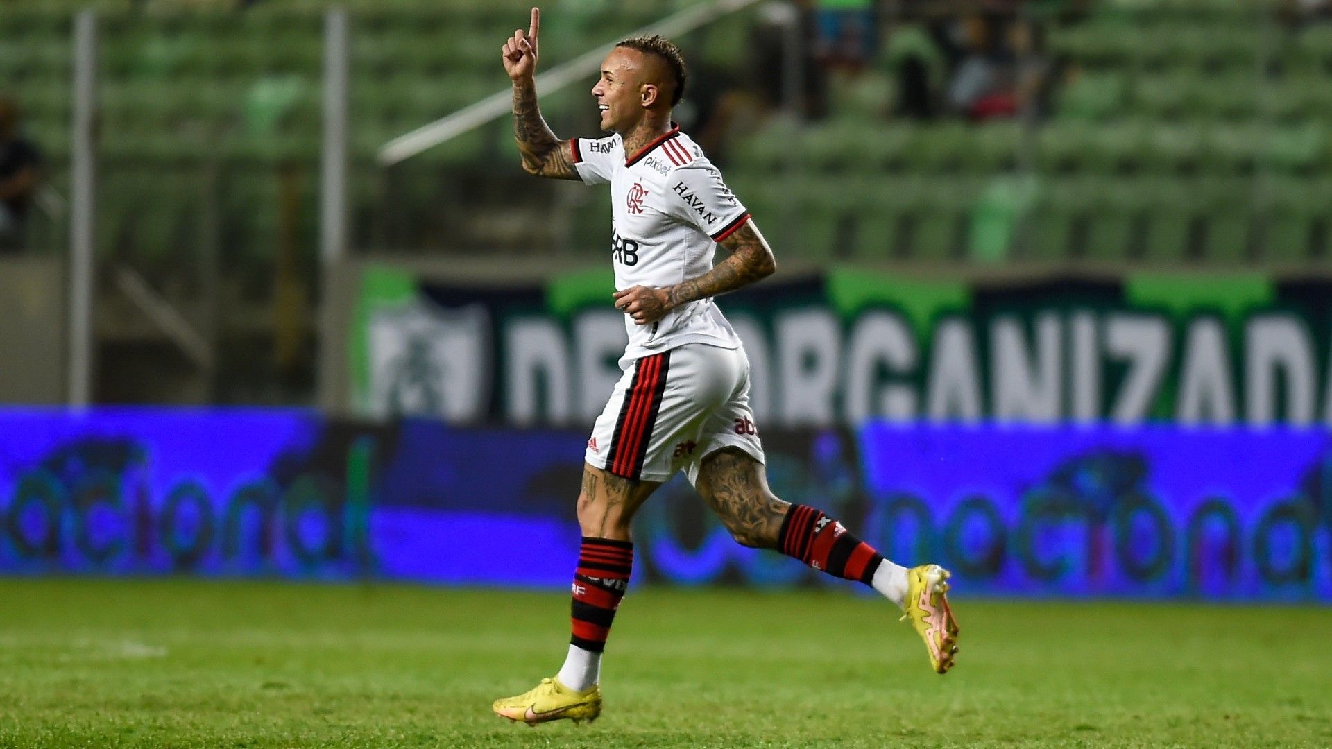 Everton Cebolinha Flamengo América-MG Brasileirão 22 10 2022