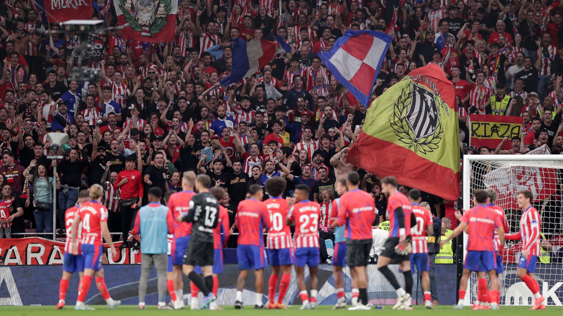 Atletico Madrid fans