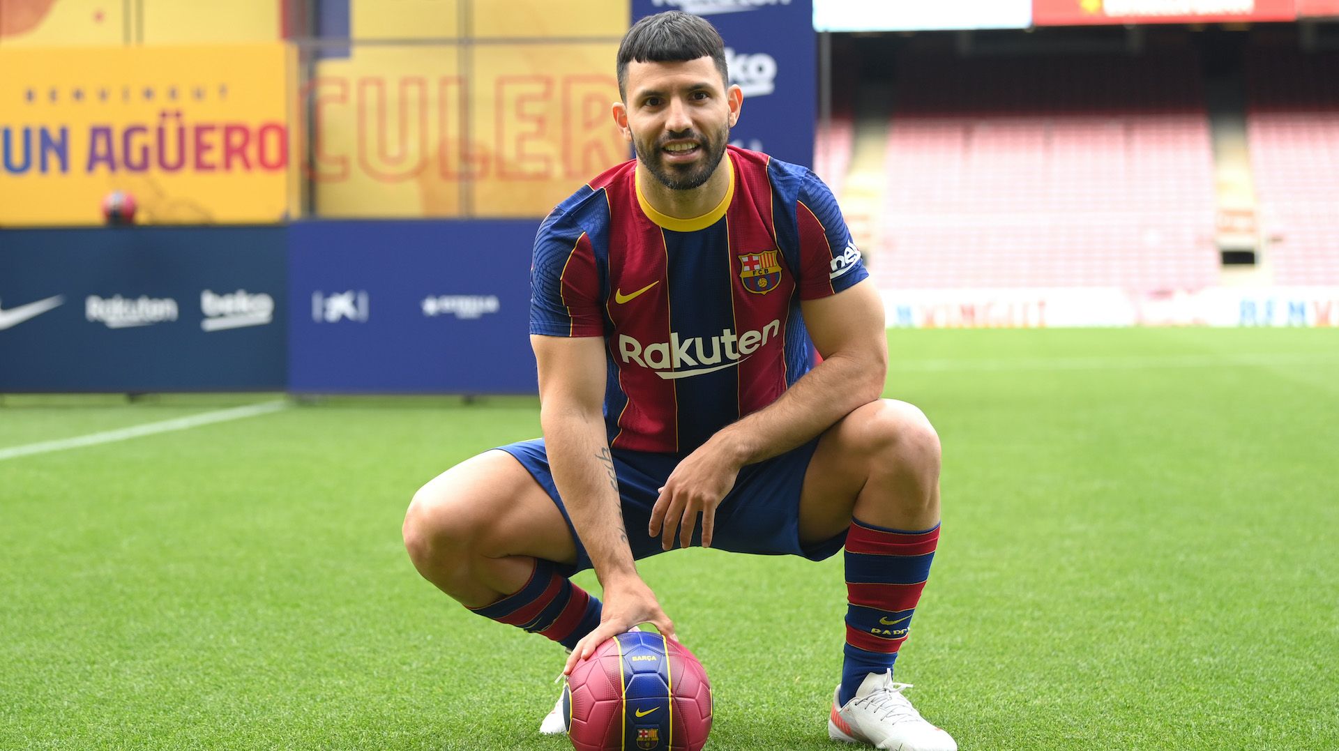 Sergio Kun Aguero Barcelona