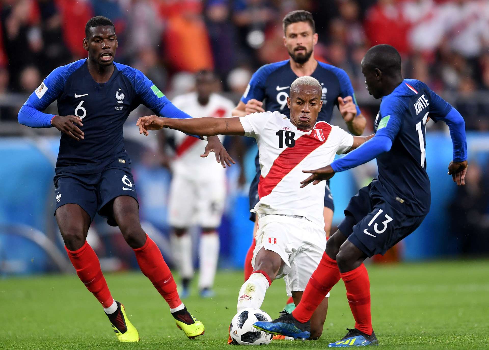 Paul Pogba & N'Golo Kante vs. Peru