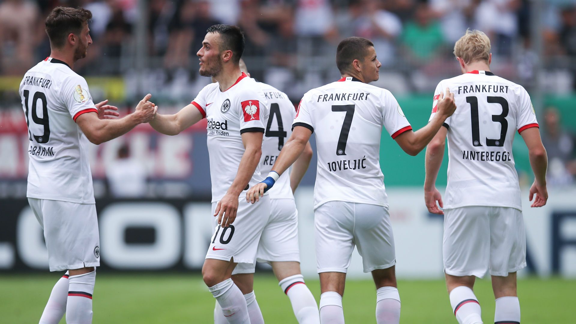 Eintracht Frankfurt Mannheim DFB Pokal 11082019