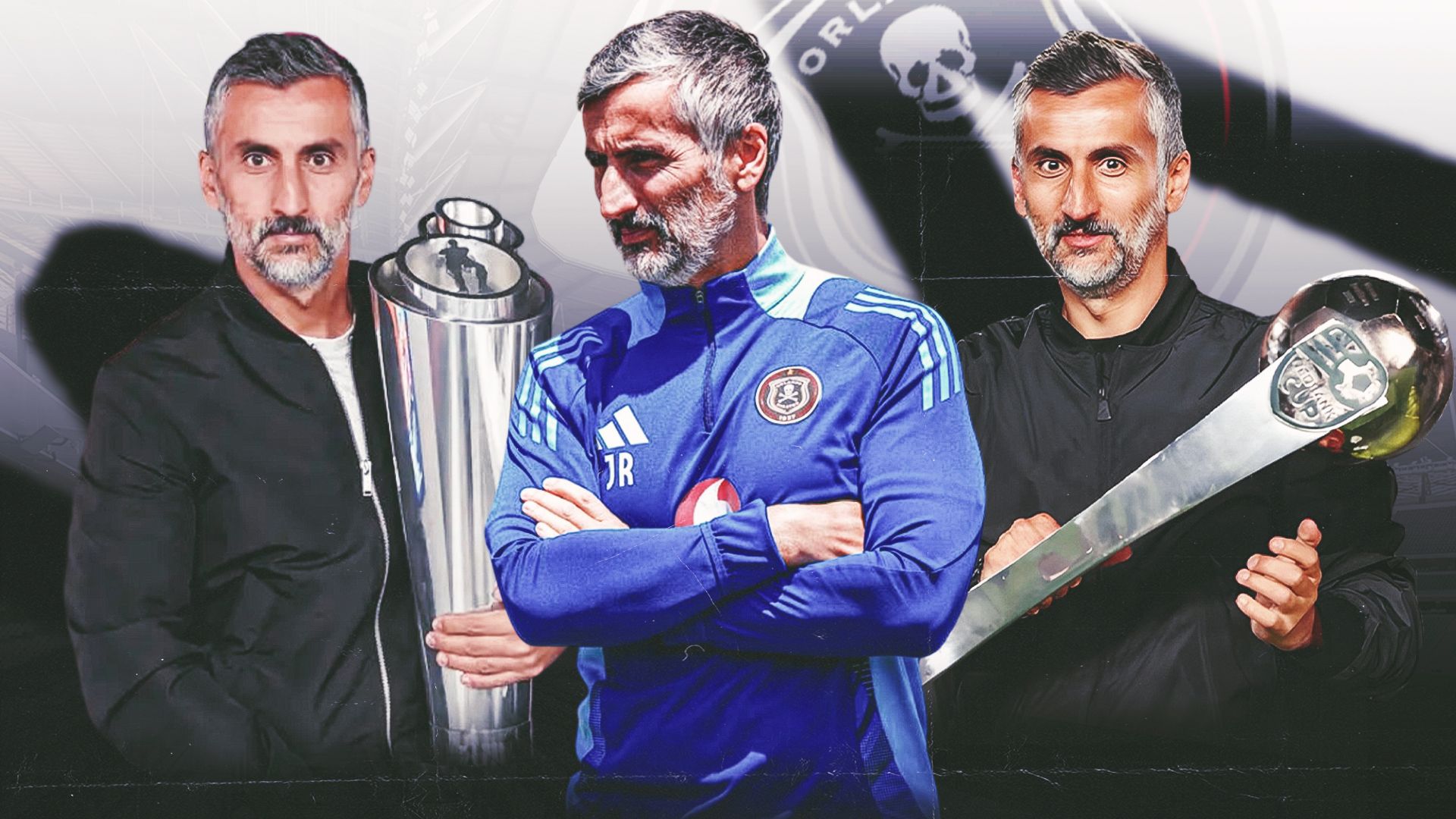 Jose Riveiro of Orlando Pirates 16-9