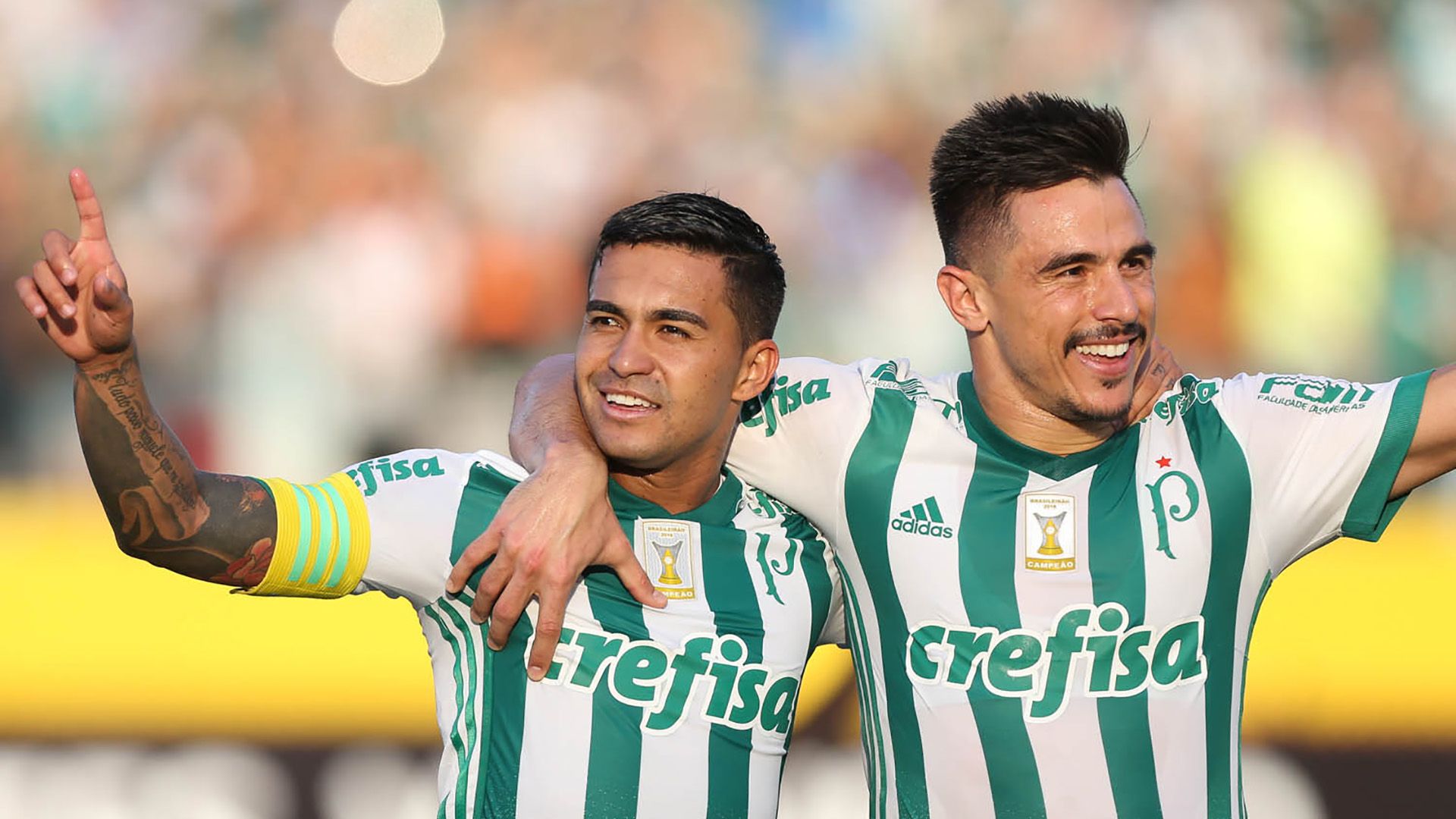 Dudu Willian Bigode Atletico-GO Palmeiras Brasileirao Serie A 15102017