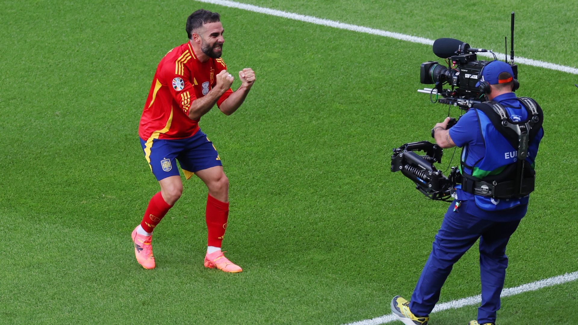 Dani Carvajal España Croacia