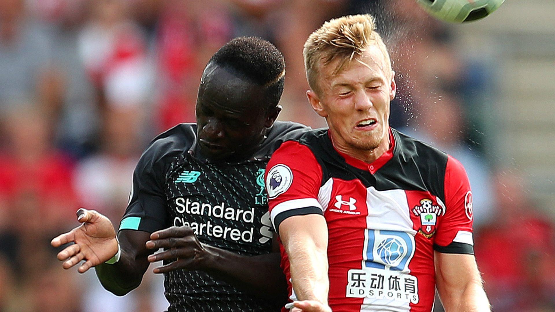 Sadio Mane James Ward-Prowse Liverpool Southampton 2019-20