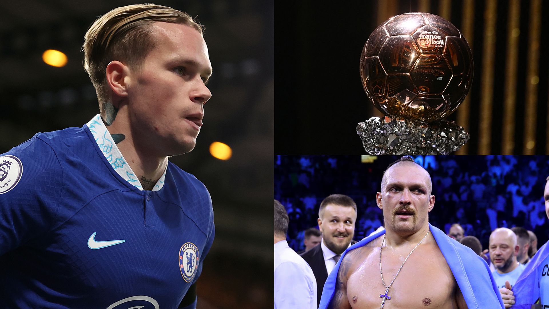 Mykhailo Mudryk Oleksandr Usyk